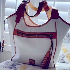 Dooney & Burke white Purse.